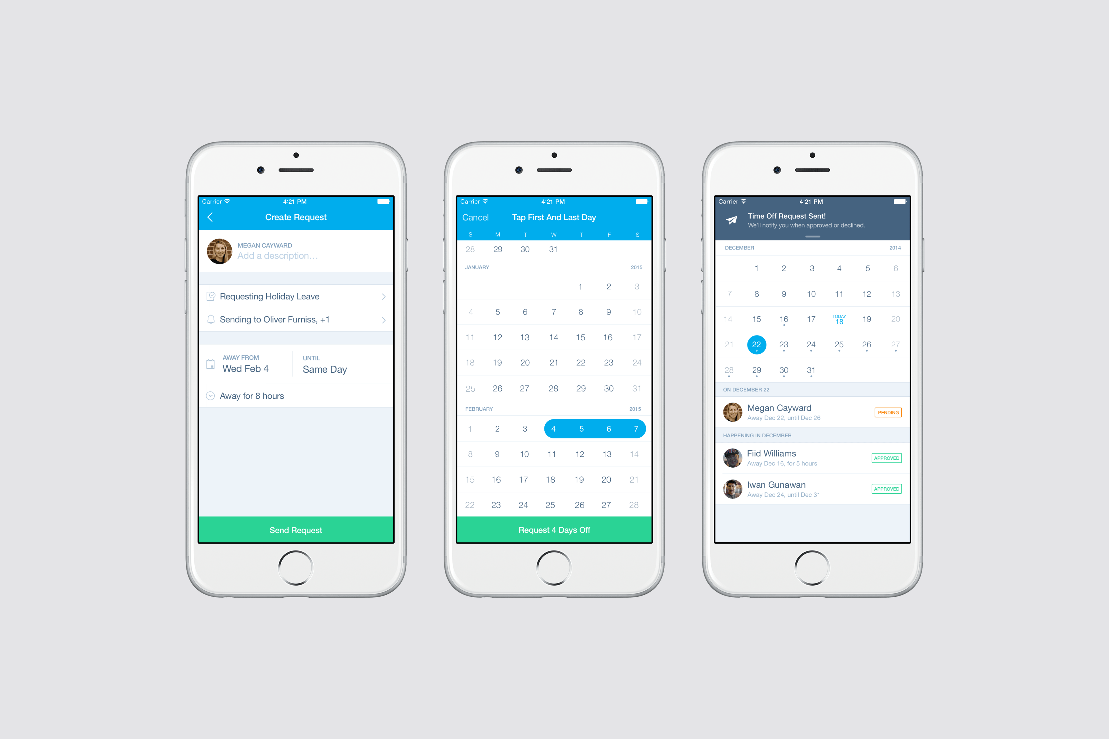 Xero Me Request Screenshot